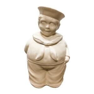 Vintage Shawnee Pottery Sailor Boy Cookie Jar 1940s
